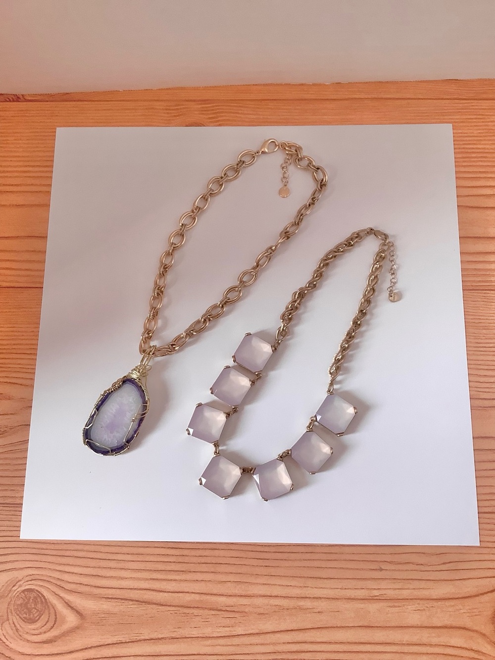 2pc. Chunky Statement Necklaces